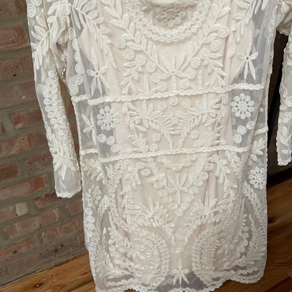 Express Lace Dress. Size M - Picture 4 of 6